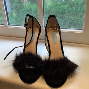 Betsey Johnson black high heels